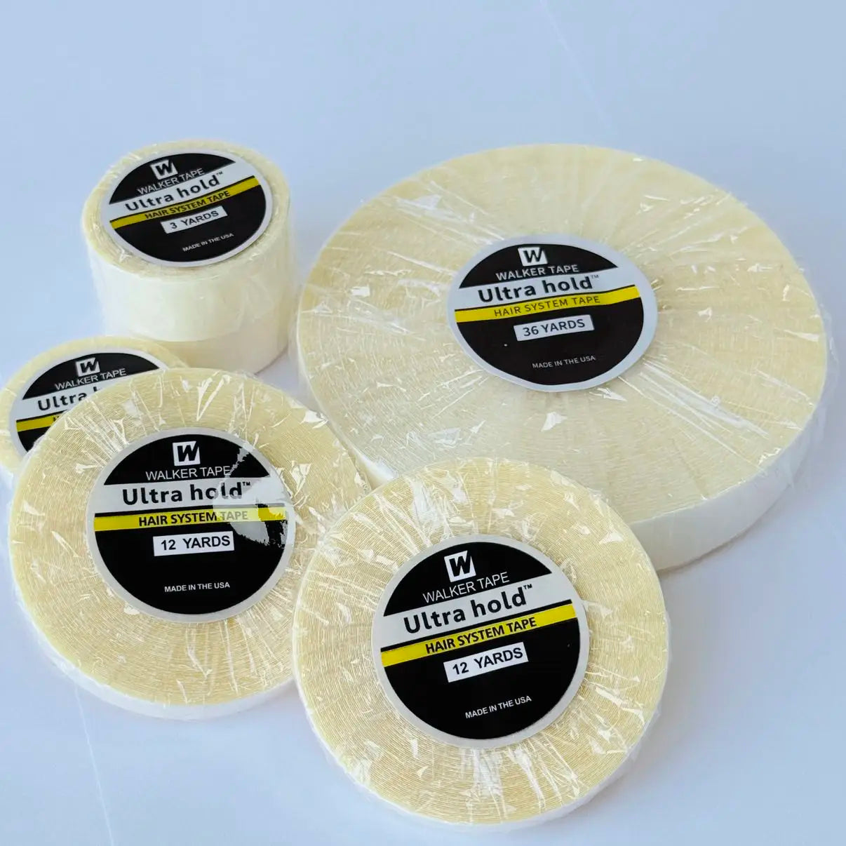 3/12 Yard Lace Wig Glue Hair System Tape For Toupee Lace Wig Tape Glue for Hair Extensions Ultra Hold Adhesive Tape Glue for Wig