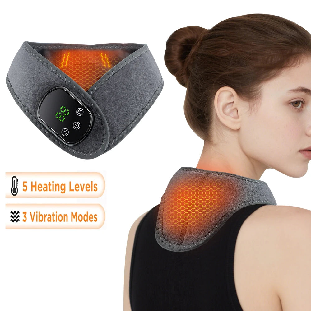 Electric foot and hand massager can vibrate and heat the ankles and ankles, and the bracket joints are portable, which can relax
