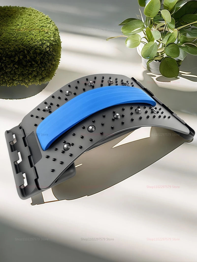 Lumbar Soothing Device Fitness Lumbar Massager Support Relaxation Tool Stretcher for Spine Pain Relief Massageador Equipment