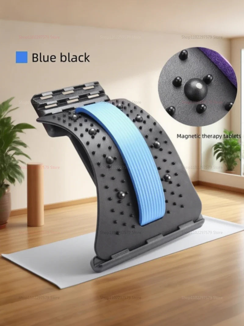 Lumbar Soothing Device Fitness Lumbar Massager Support Relaxation Tool Stretcher for Spine Pain Relief Massageador Equipment