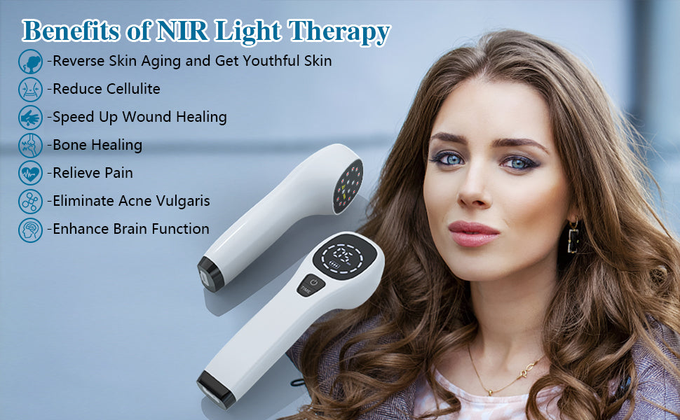 2x808nm Laser Human/Vet Device with LED Display Joint&Muscles Pain Relief for Infrared Light LLLT Physiotherapy Equipment