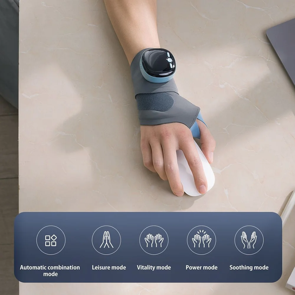 Heated Wristband For Tendonitis Heated Wrist Massager TFCC Strain,Sprain Sports Wrist Guard Preventing Muscle Strains