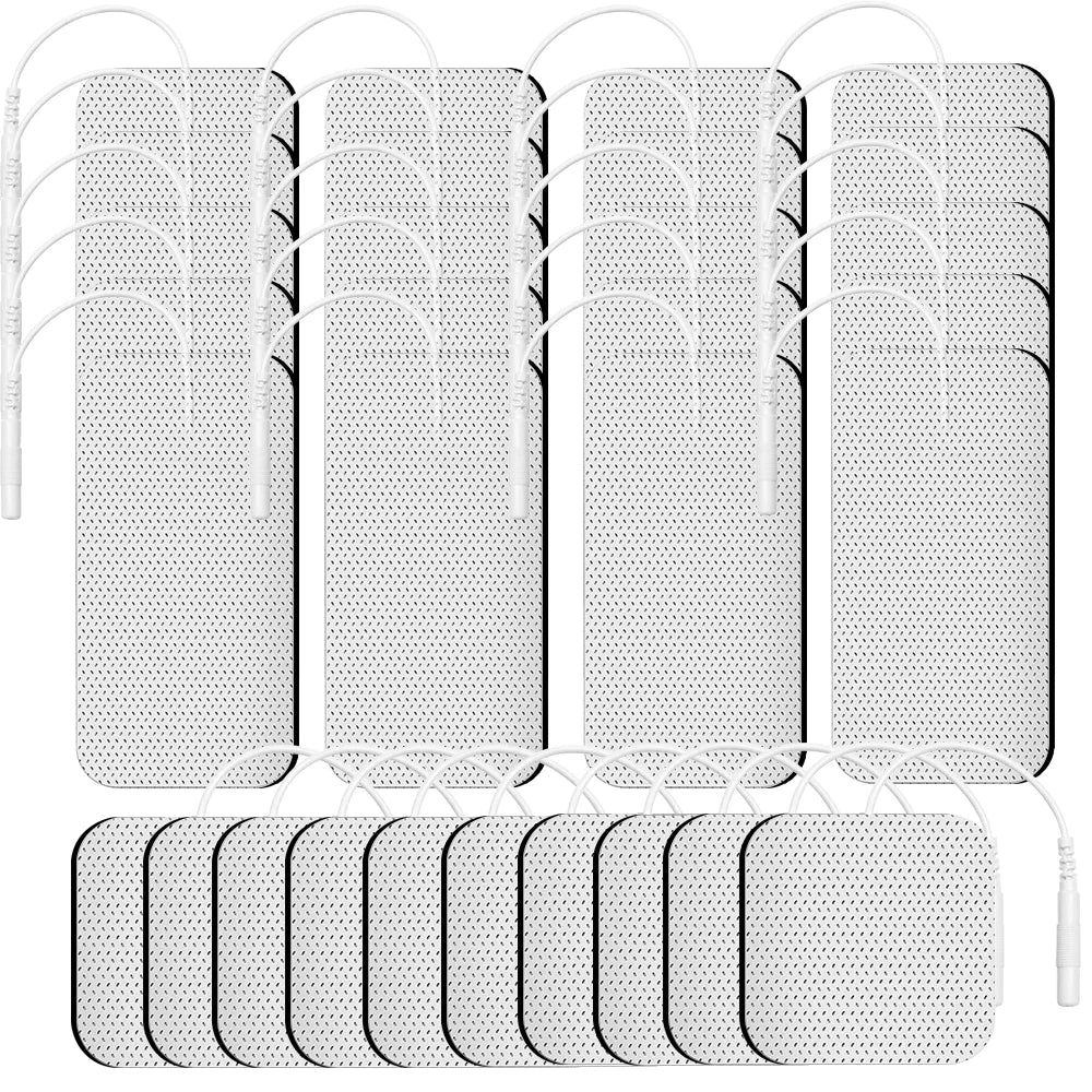 Physiotherapy Tens Electrode Pads Conductive Gel Therapeutic Pulse Pressure Electrical Compex Muscle Stimulator Massage Patches