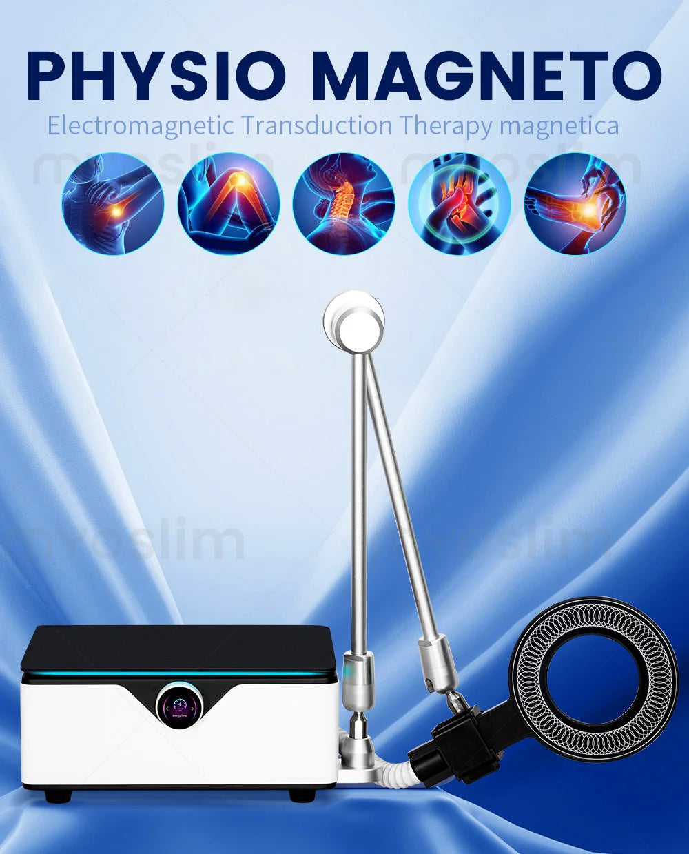 Pain Relief Magnetic Therapy Physio Magneto Physiotherapy Rehabilitation Extracorporeal Magnetic Transduction Therapy Machine