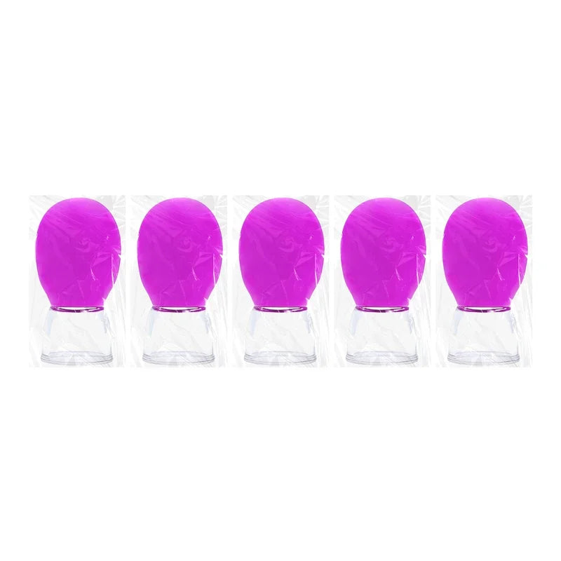 1/5/10pcs Silicone Massage Cupping For Body Face Neck Eye Cellulite Massager Vacuum Tank Body Facial Care Anti-aging Beauty Tool