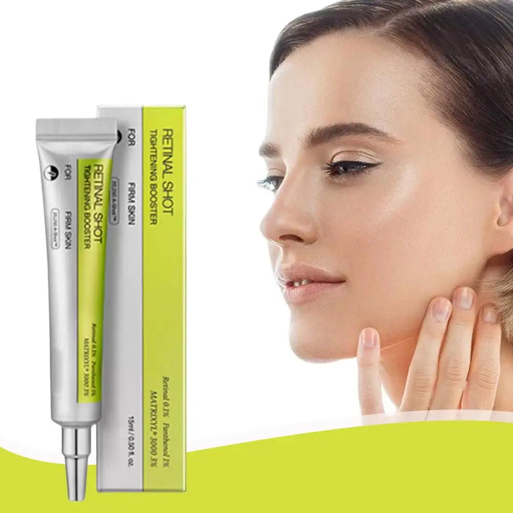 Korean Retinol Vitamin C Hydrating Shot Tightening Booster Face Cream Eye serum Lightening Dark Circles Firming Moisturizing