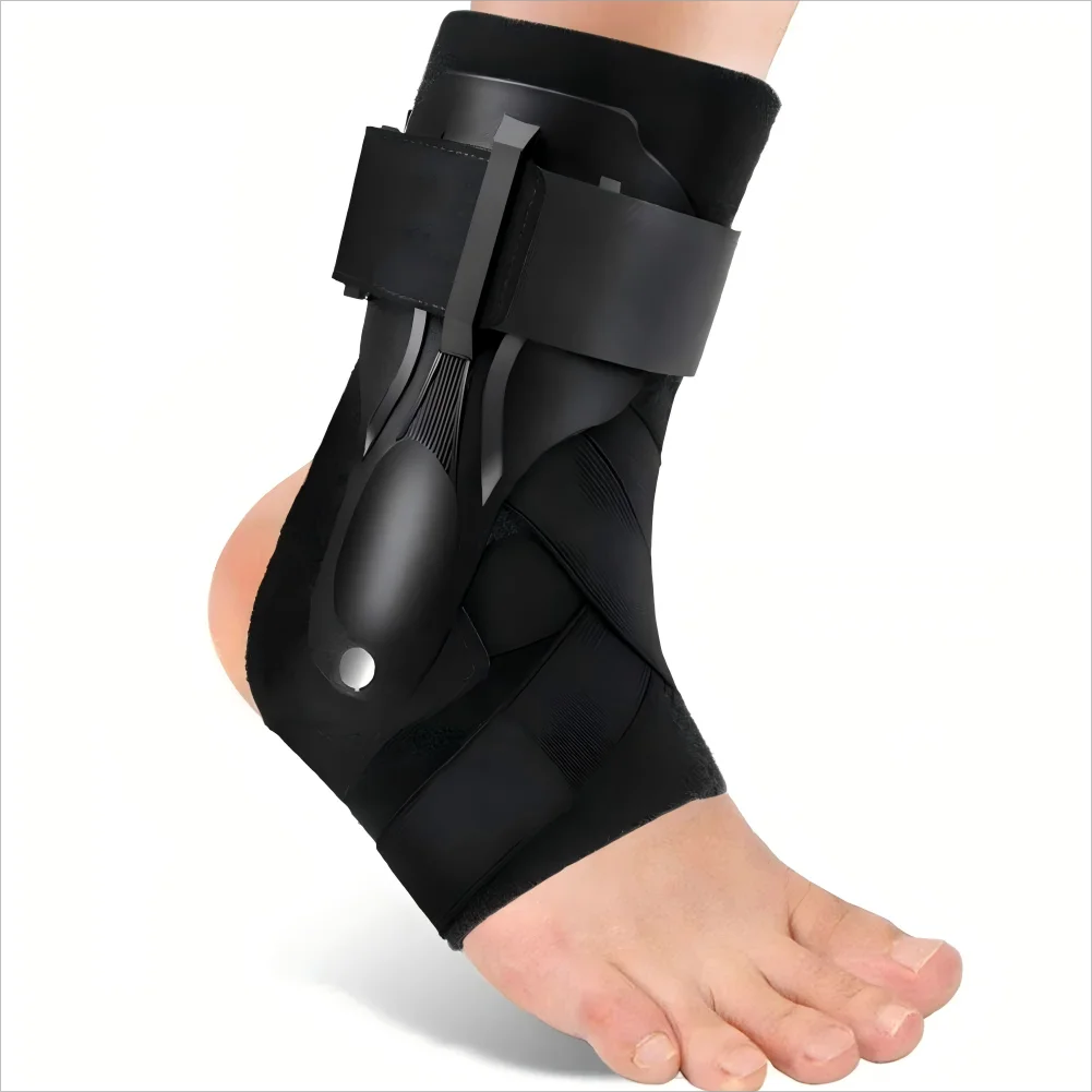 1/2PCS Ankle Brace for Sprained Ankle Support with Side Stabilizers for Men Women Ankle Splint Stabilizer Recovery Tendonitis