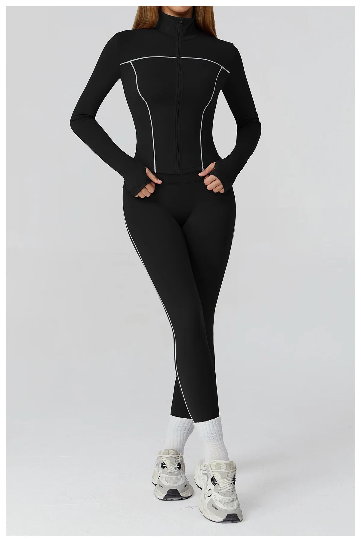 Yoga Set 2/3PCS Sports Outfits Women Clothes Fitness Tracksuit Gym Legging Workout Long Sleeved Female Bra Yoga Suit Sportswear