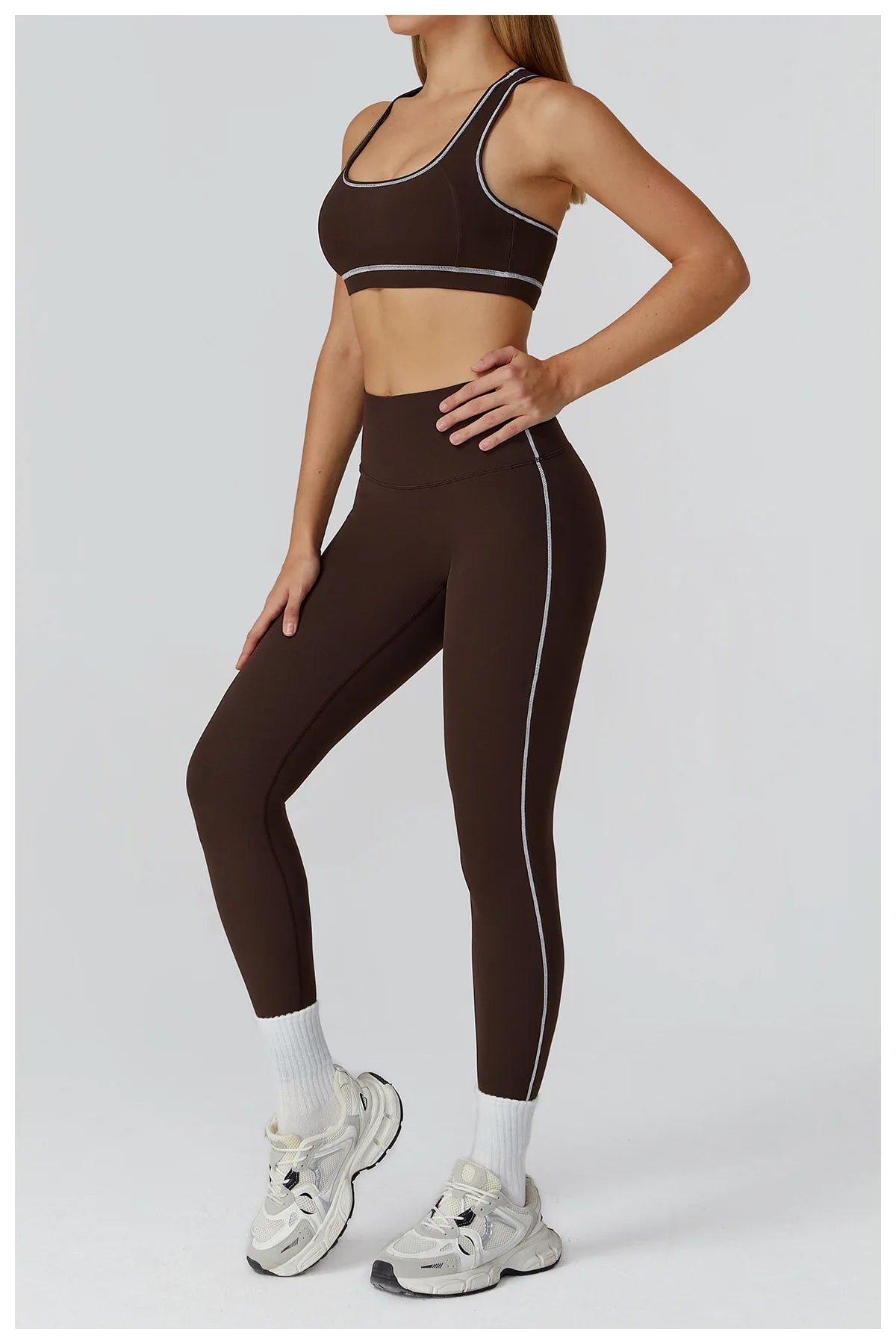 Yoga Set 2/3PCS Sports Outfits Women Clothes Fitness Tracksuit Gym Legging Workout Long Sleeved Female Bra Yoga Suit Sportswear