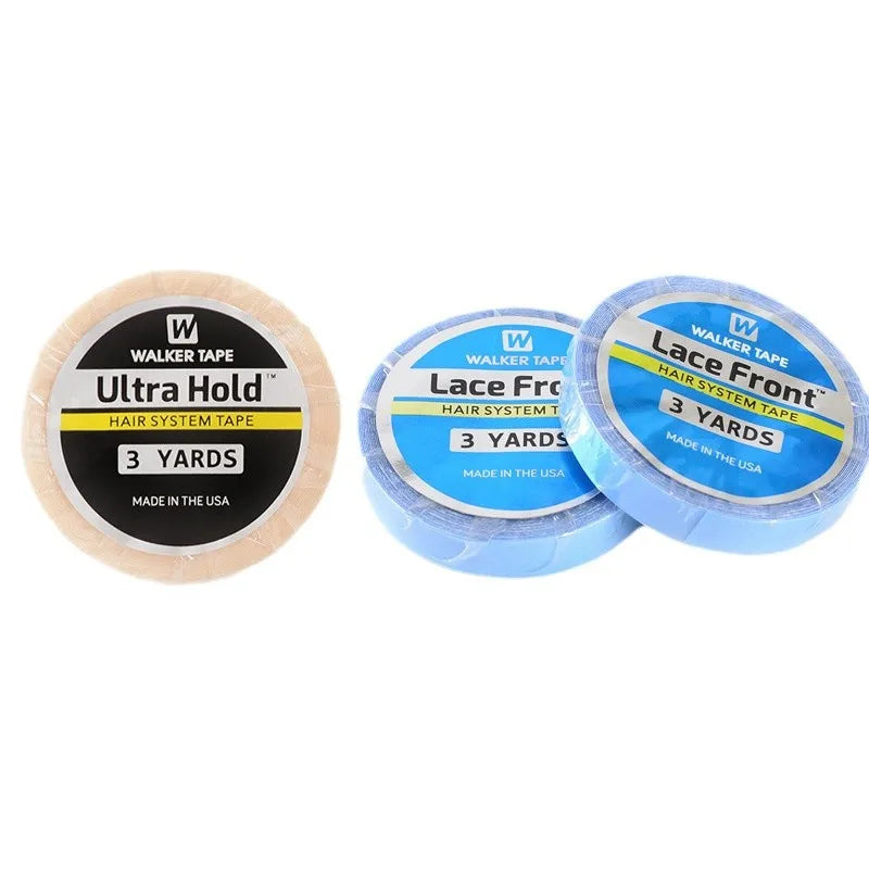 3/12 Yard Lace Wig Glue Hair System Tape For Toupee Lace Wig Tape Glue for Hair Extensions Ultra Hold Adhesive Tape Glue for Wig