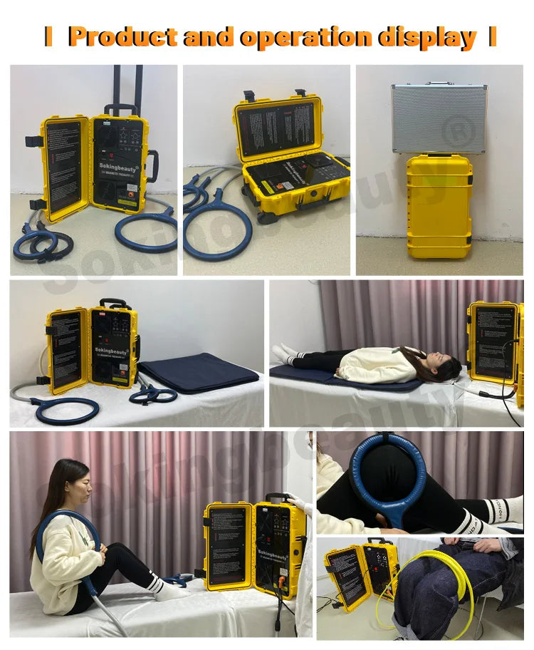 Pemf Magnetic Therapy Device Mat Physio Magneto Therapy Machine Pemf Loop Devices Pain Relief Arthritis Sciatica Neuralgia
