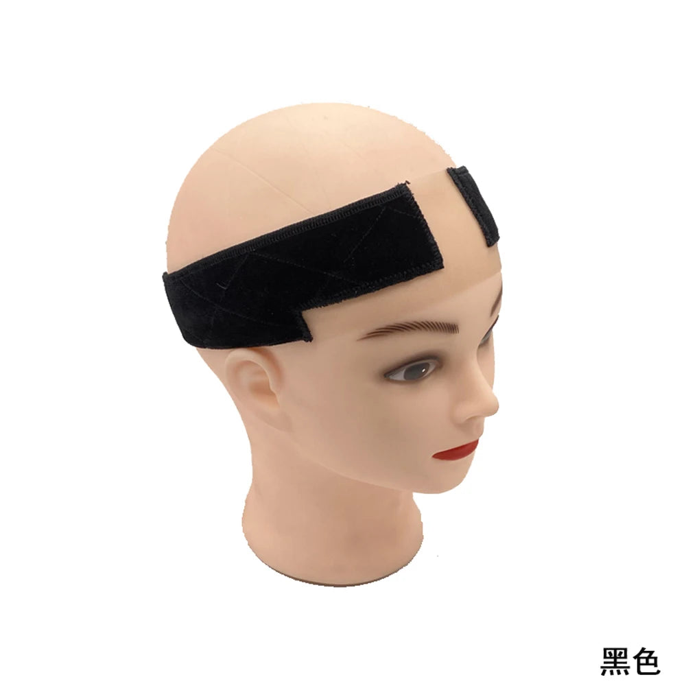 Lace Wig Grip Non-slip Soft Velvet Women Wig Grips Headband Women Velvet Wig Accessories Grip Scarf Headband Adjustable