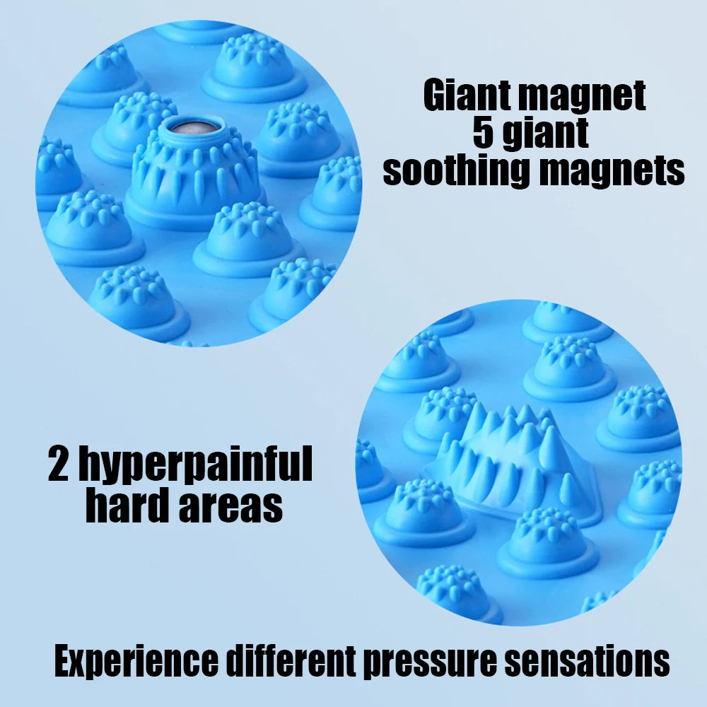 Fingerpressure Board Foot Massage Pad Health Walk Pressure Board Foot Massage Pad Foot Yoga Acupressure Mat Training Accessories