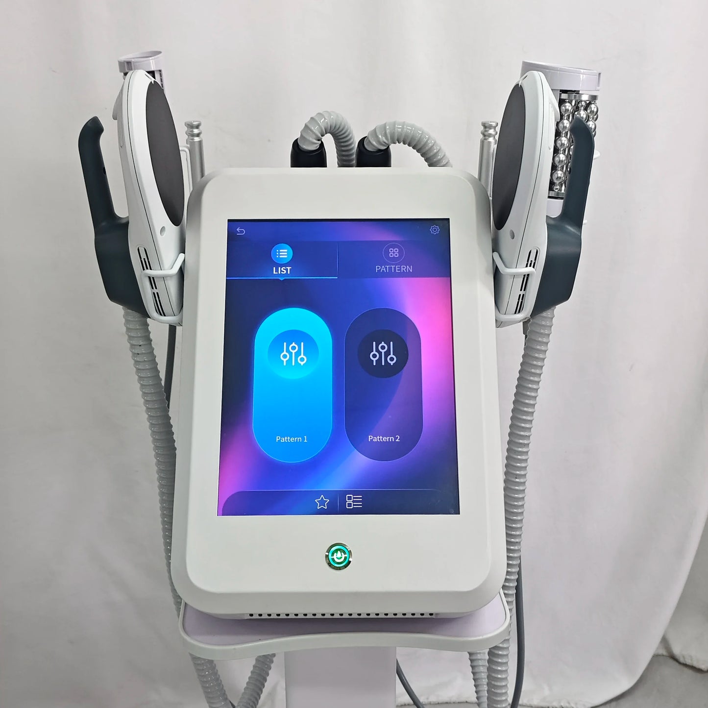 New Myoslim Desktop RF Body Shaping Machine Pro Roller Massage Magnetic Slimming EMS Fat Reduction Weight Loss White Equipment