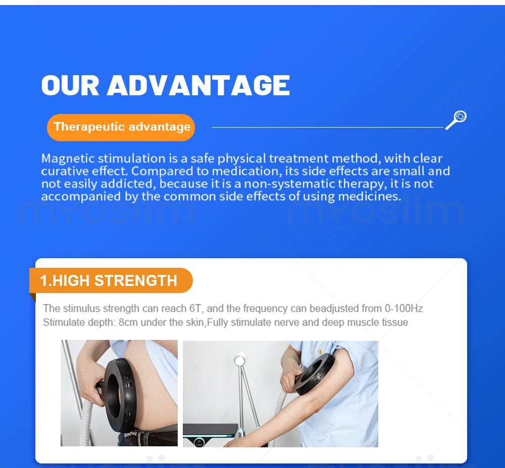 Pain Relief Magnetic Therapy Physio Magneto Physiotherapy Rehabilitation Extracorporeal Magnetic Transduction Therapy Machine