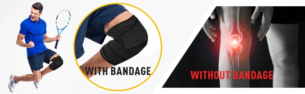TIKE Elastic Breathable Wrap Ankle Support Brace Compression Knee Elbow Wrist Ankle Hand Support Wrap Gym Sports Bandage Strap