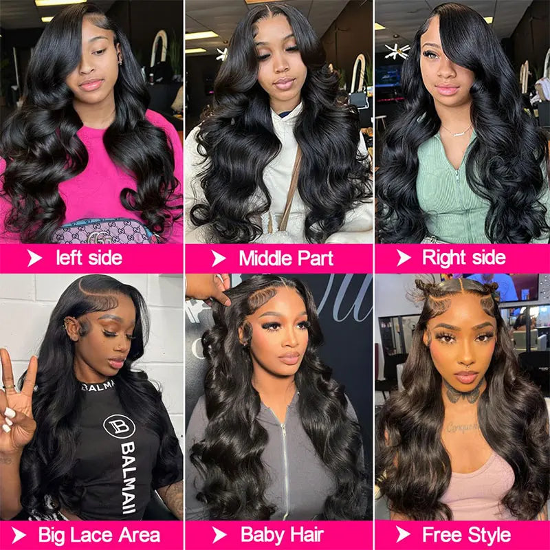 Body Wave Glueless Wig Human Hair Ready To Wear Pre Plucked Pre Cut 4x4 5x5 Hd Lace Closure Wig 30inch Body Wave Human Hair Wigs