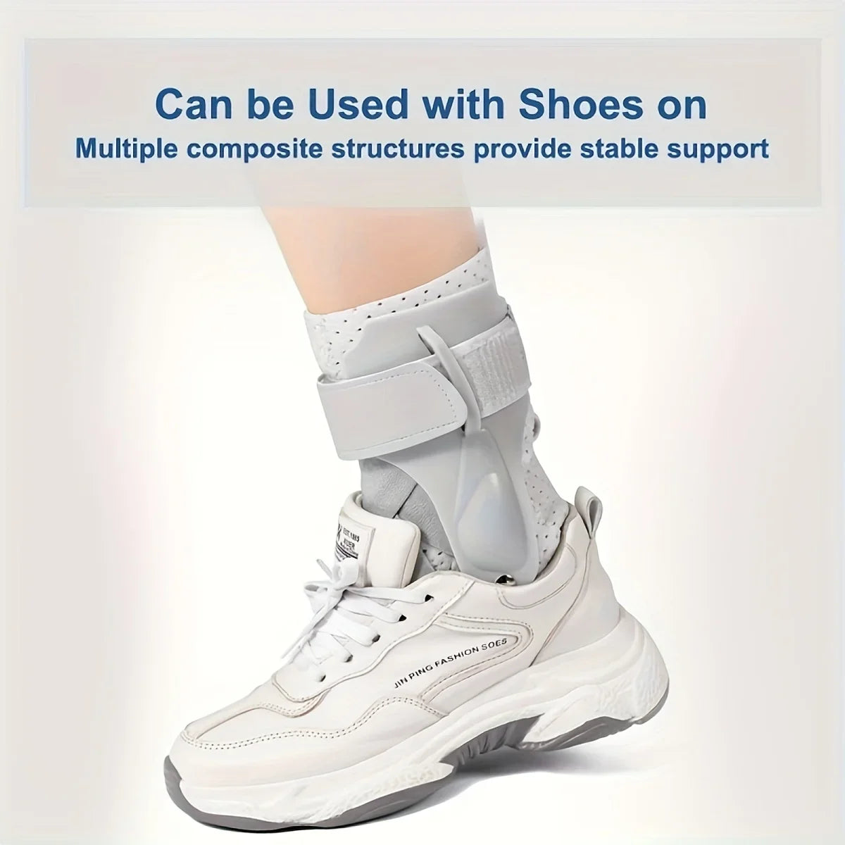 1/2PCS Ankle Brace for Sprained Ankle Support with Side Stabilizers for Men Women Ankle Splint Stabilizer Recovery Tendonitis