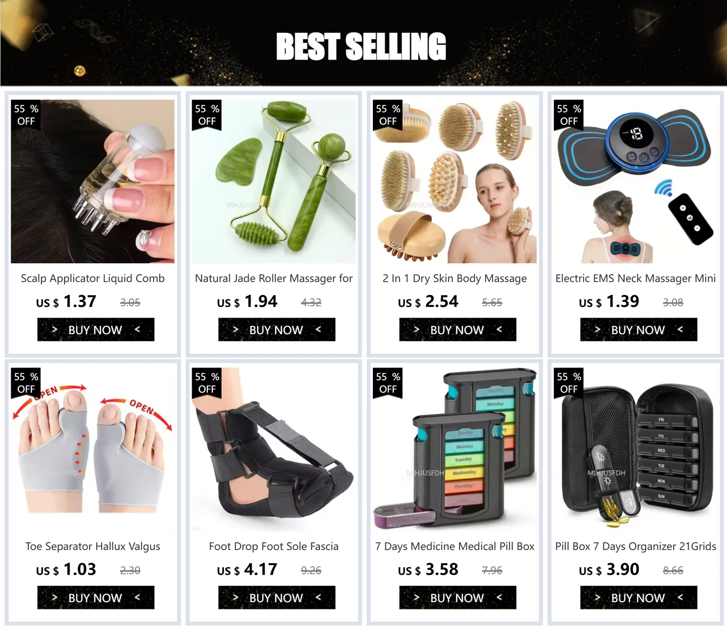 Electric EMS Neck Massager Mini Cervical Back Patch Stimulator Massageador Mat Portable Gel Pad Stickers Slim