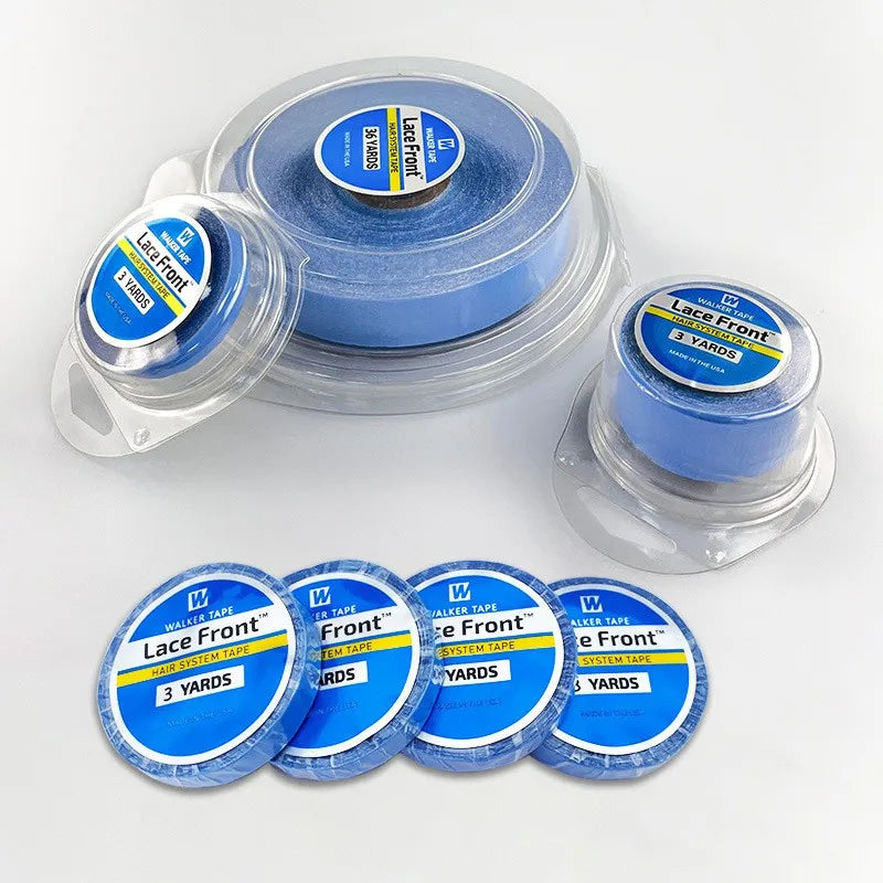 3/12 Yard Lace Wig Glue Hair System Tape For Toupee Lace Wig Tape Glue for Hair Extensions Ultra Hold Adhesive Tape Glue for Wig