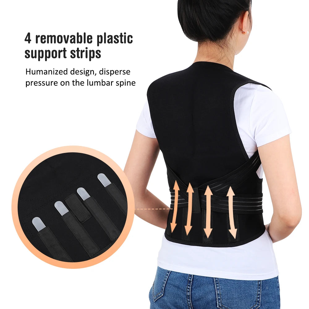Tourmaline Magnet Heated Vest Magnetic Self-Heating Thermal Clothing Waist Brace Lumbar Pad Corset Postrue Corrector Relief Pain