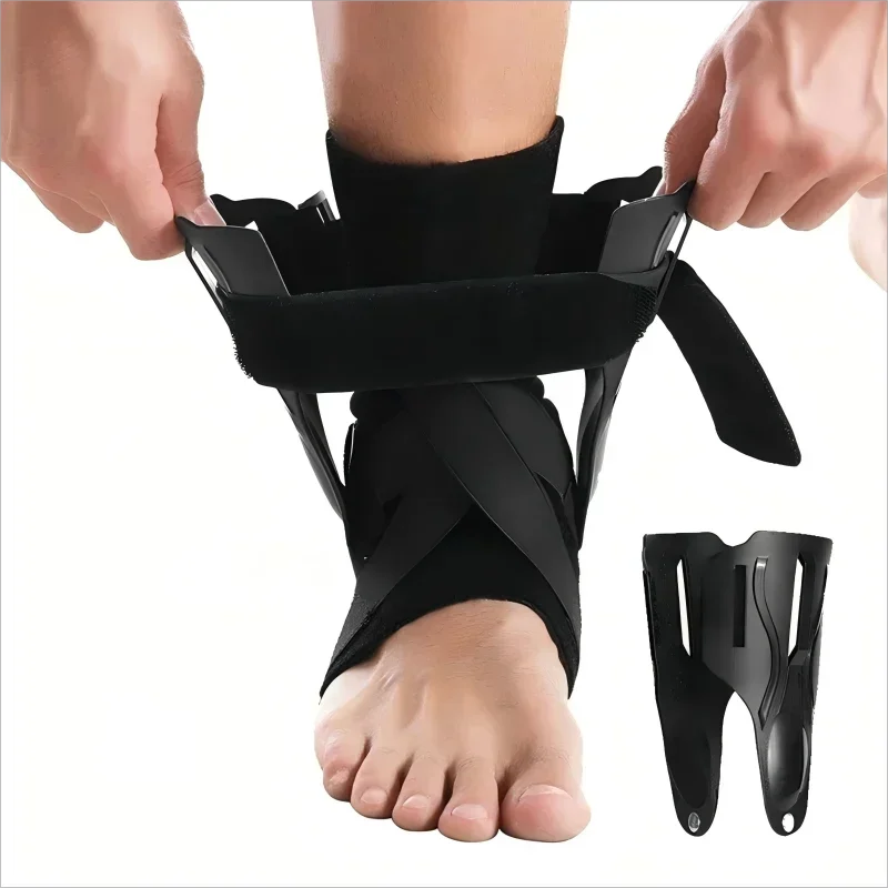 1/2PCS Ankle Brace for Sprained Ankle Support with Side Stabilizers for Men Women Ankle Splint Stabilizer Recovery Tendonitis