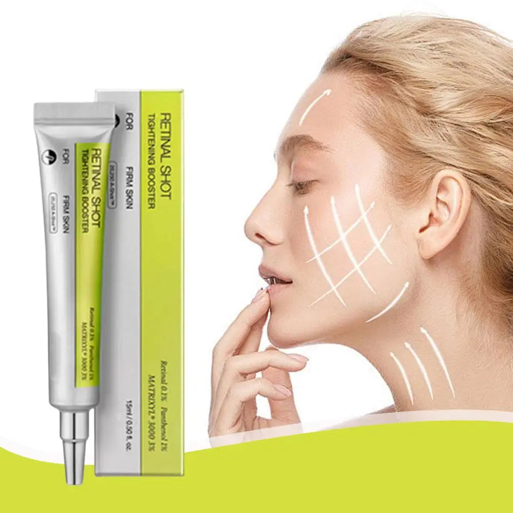 Korean Retinol Vitamin C Hydrating Shot Tightening Booster Face Cream Eye serum Lightening Dark Circles Firming Moisturizing