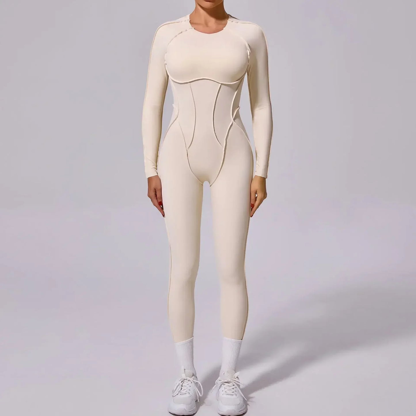 Seamless Yoga Jumpsuits Sports Fitness Hip-lifting Backless Short-sleeved One-piece Workout Gym Leggings Tracksuits for Women
