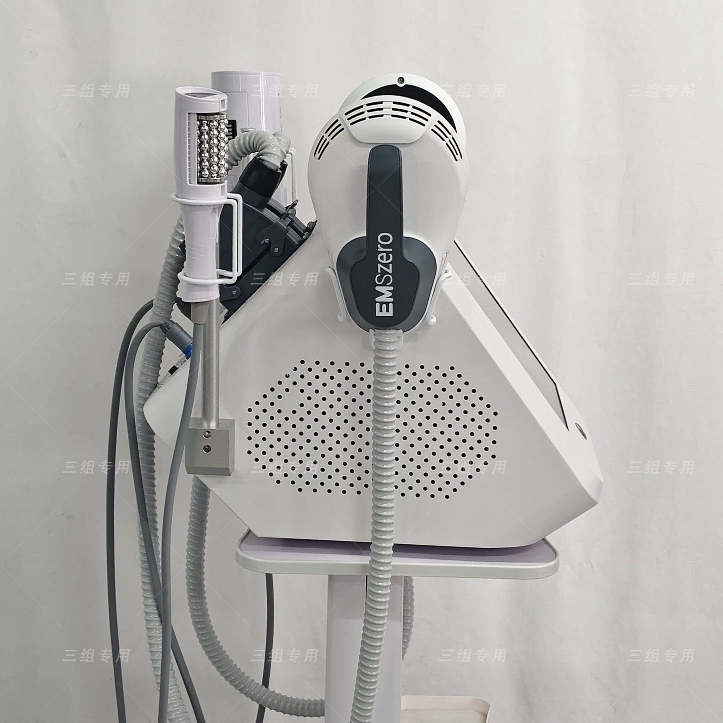 New Myoslim Desktop RF Body Shaping Machine Pro Roller Massage Magnetic Slimming EMS Fat Reduction Weight Loss White Equipment