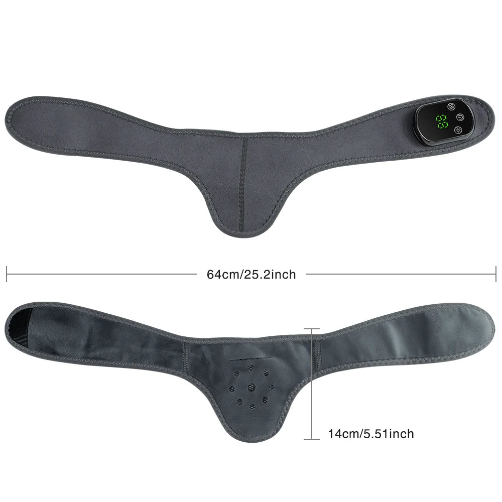 Electric foot and hand massager can vibrate and heat the ankles and ankles, and the bracket joints are portable, which can relax