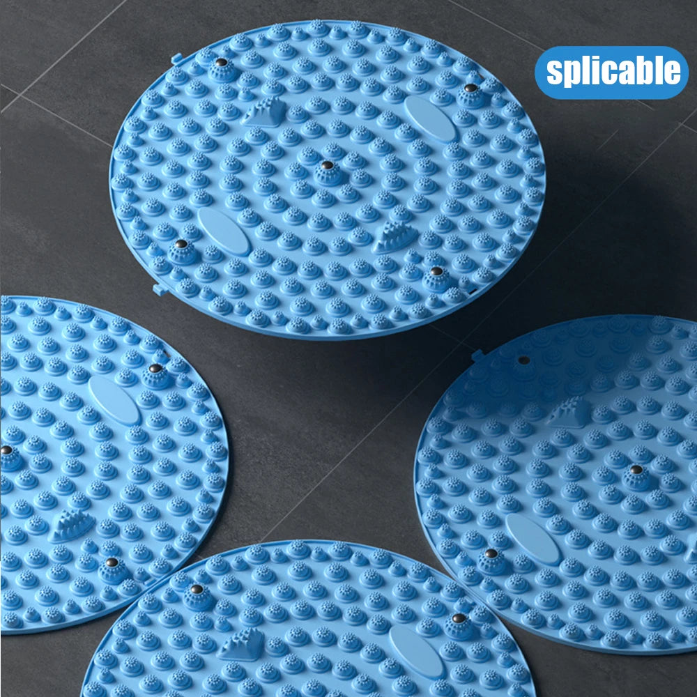 Fingerpressure Board Foot Massage Pad Health Walk Pressure Board Foot Massage Pad Foot Yoga Acupressure Mat Training Accessories