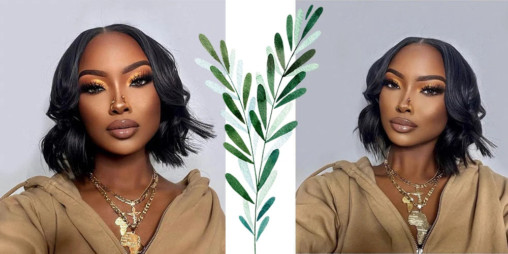 250% Density Bob Wig Body Wave Wear And Go Glueless Wigs For Women Ready To Wear Human Hair Wigs Pre Plucked Lace Wig Human Hair