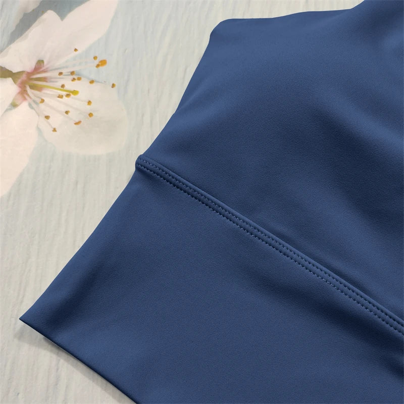 Nude Feel Fitness Suit Sports Set Women's Tracksuit Sexy Yoga Outfits Gym Sportswear Legging And Underwear Workout Clothes Woman