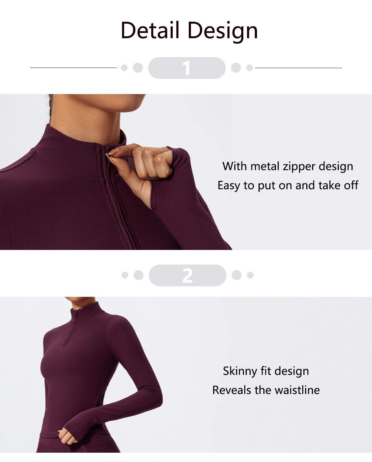 Hearuisavy Half Zipper Yoga Suit Outdoor Workout Clothing Casual Gym Set Women Flared Pants 2Pcs Sports Long Sleeves Shirt Suit