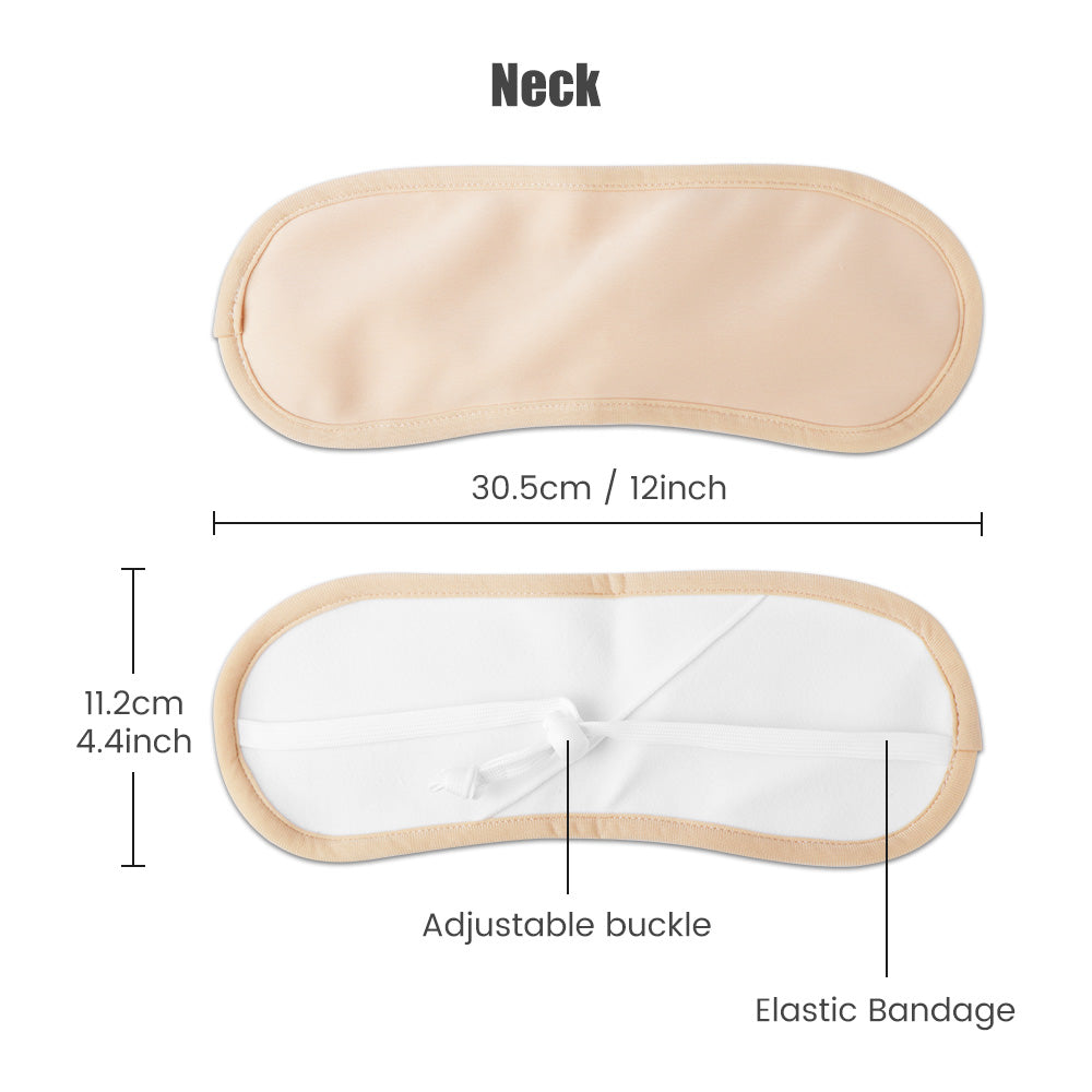 Castor Oil Pack Wrap Reusable Organic Cotton Castor Oil Packs with Adjustable Elastic Strap Castor Oil Compress Packs for Body
