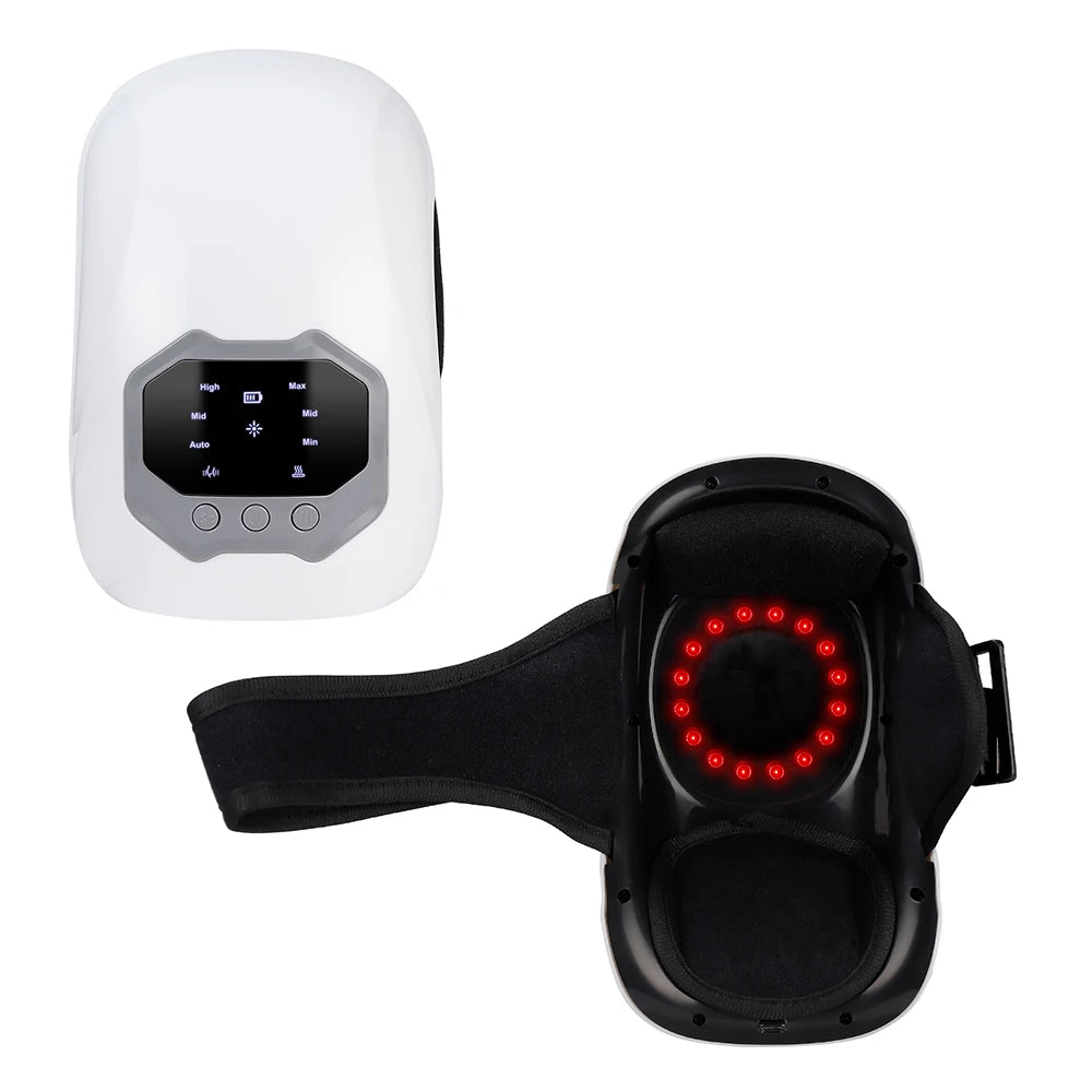 Wireless Smart Knee Massager Vibration Air Pressure Kneading Knee Massage Machine Electric Elbow Shoulder Knee masajeador