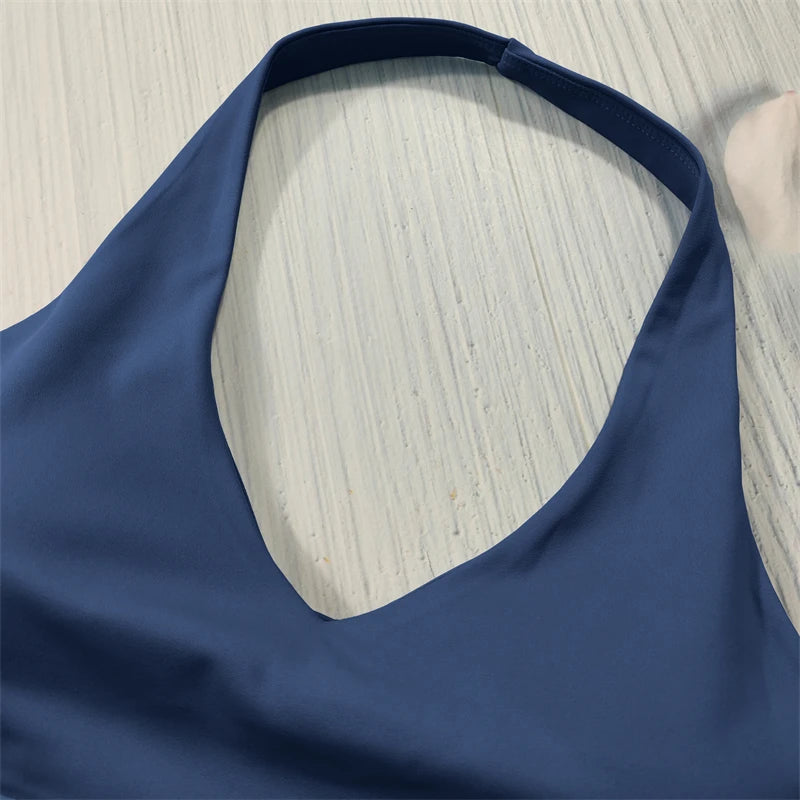 Nude Feel Fitness Suit Sports Set Women's Tracksuit Sexy Yoga Outfits Gym Sportswear Legging And Underwear Workout Clothes Woman