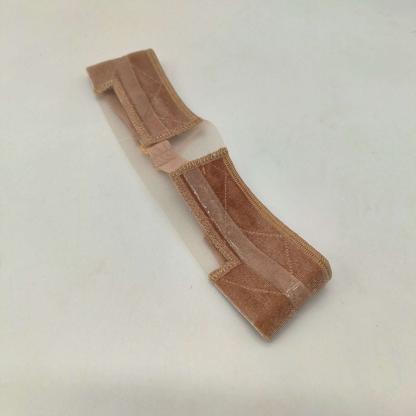 elastic bands with silicone added for wearing under lace wigs