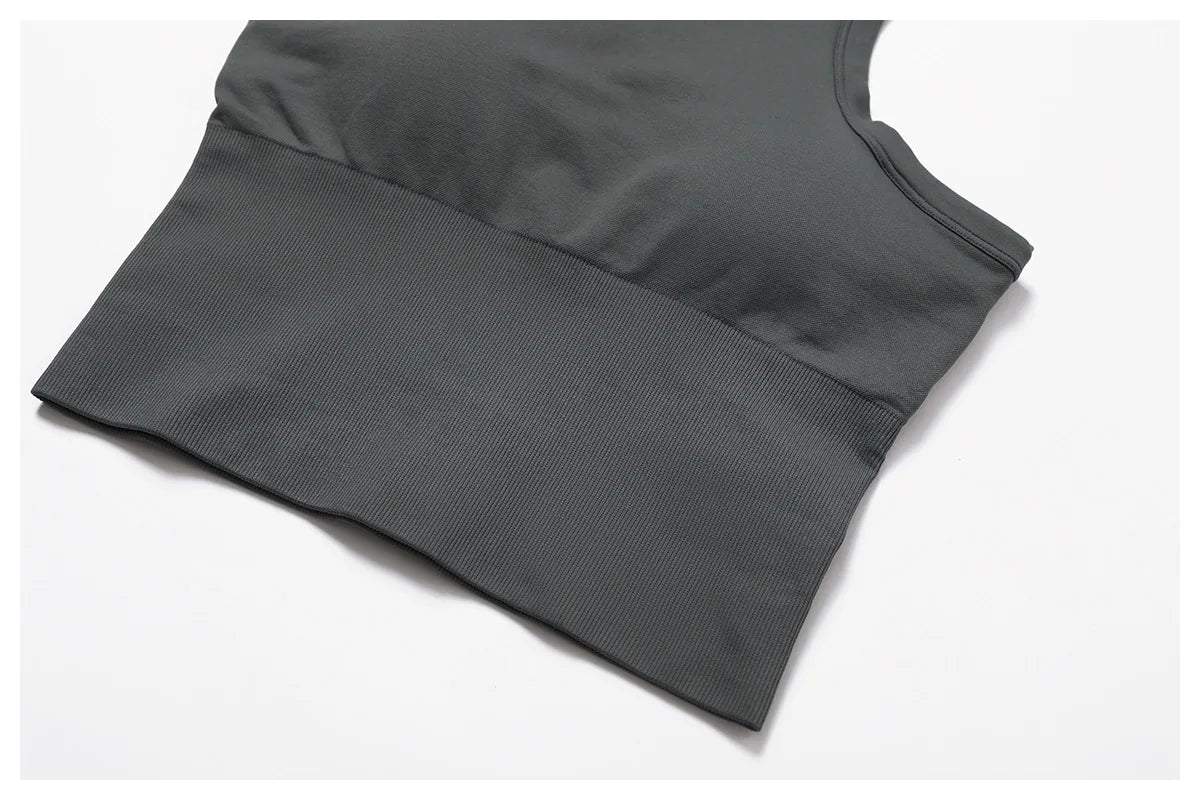 Seamless Women Top Sports Bra Top Push Up Fitness Underwear Women Yoga Bra Sport Tops For Women Breathable Running Vest Gym Wear