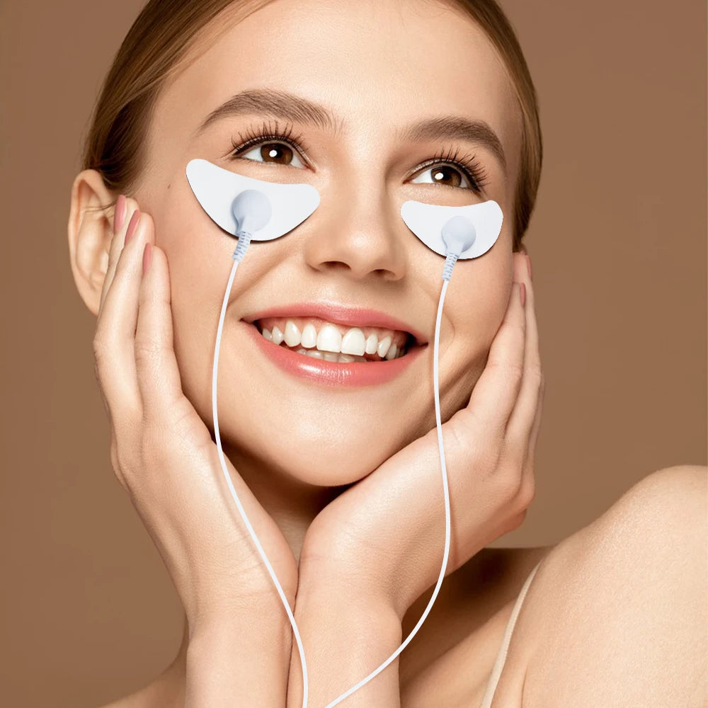 Neck Massager Mini Portable EMS Electric Cervical Massage Patch Pulse Body Muscle Stimulator Pads Relieve Fatigue Relax Tool