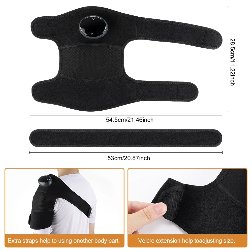 5-gear Electric Heating Knee Protection Massage Warm Compress Joint Protection Neck Shoulder Knee Vibration Pressing Intelligent
