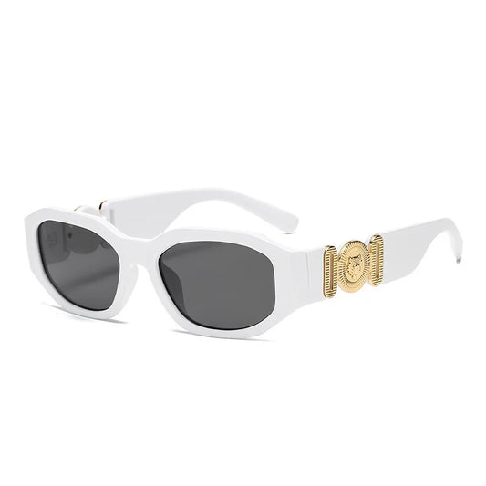 LONSY Fashion Square Sunglasses Woman Brand Design Black Gradient Sun Glasses Female Big Frame Retro Vintage Oculos De Sol UV400