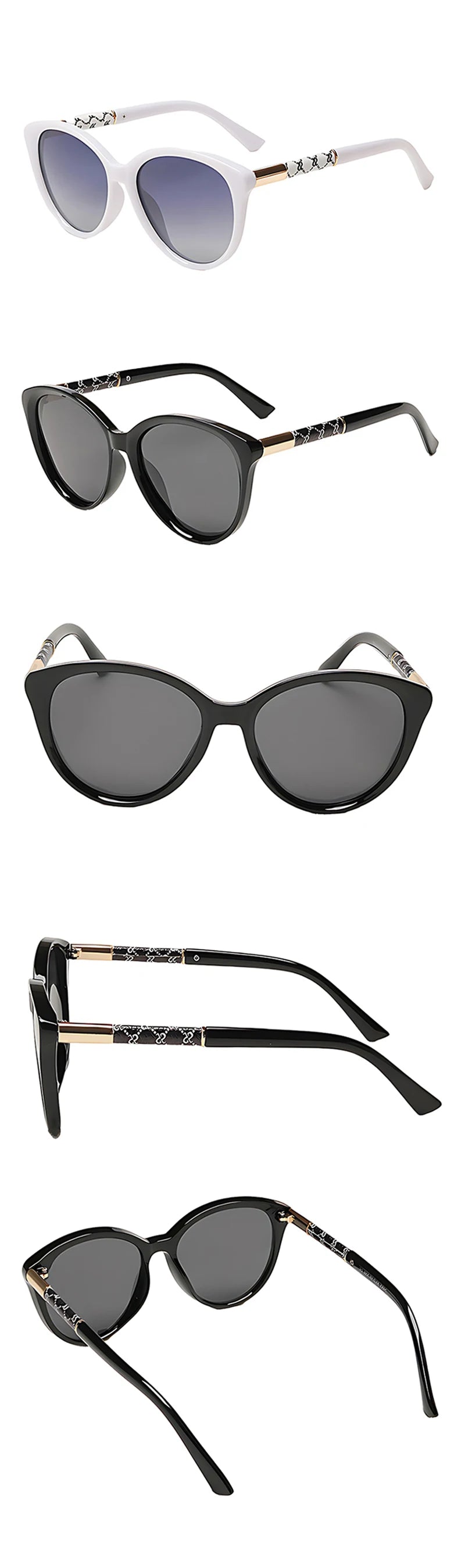 Luxury Designer Fashion Brand Polarized Sunglasses Women 2025 New Trendy Outdoor Shades Glasses Summer Travel Party Sunglasses