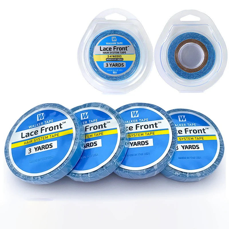 3/12 Yard Lace Wig Glue Hair System Tape For Toupee Lace Wig Tape Glue for Hair Extensions Ultra Hold Adhesive Tape Glue for Wig